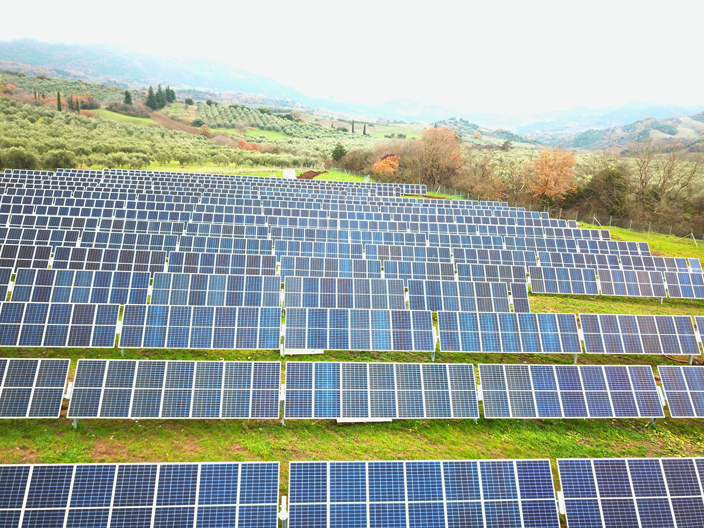 a large solar panel